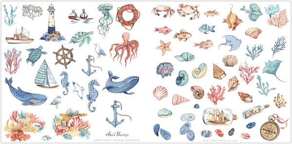 Craft Consortium Ocean Tale 12x12 Inch Paper Pad (CCPPAD034) Craft Consortium Ocean Tale 12x12 Inch Paper Pad (CCPPAD034)