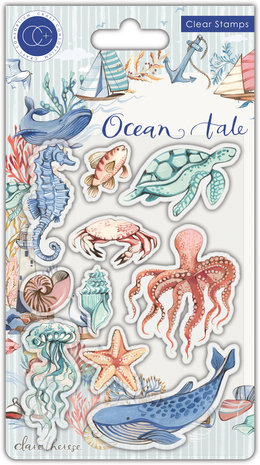 Craft Consortium Ocean Tale Clear Stamps Sea Life (CCSTMP077) Craft Consortium Ocean Tale Clear Stamps Sea Life (CCSTMP077)