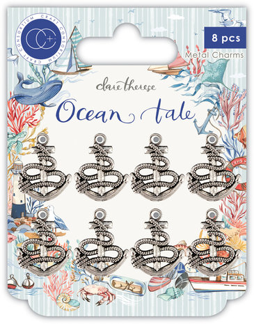 Craft Consortium Ocean Tale Metal Charms Anchors (CCMCHRM034) Craft Consortium Ocean Tale Metal Charms Anchors (CCMCHRM034)