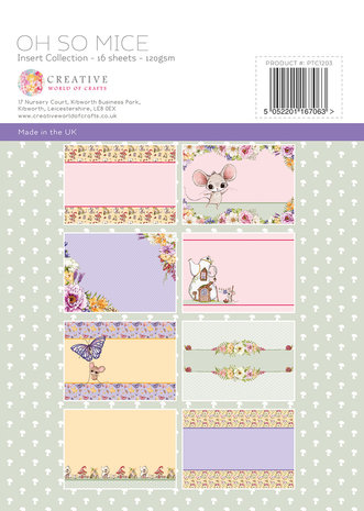 The Paper Tree Oh So Mice Insert Collection (PTC1203) The Paper Tree Oh So Mice Insert Collection (PTC1203)