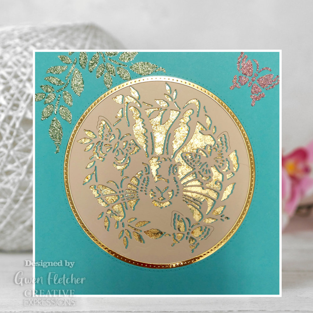 Creative Expressions Masking Stencil 7x7 Inch Graceful Butterflies (CEST070) Creative Expressions Masking Stencil 7x7 Inch Graceful Butterflies (CEST070)