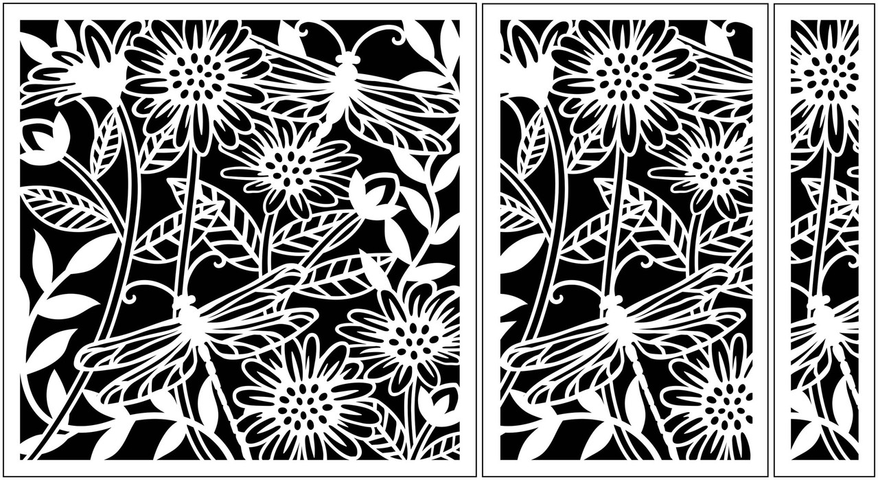 Creative Expressions Jamie Rodgers Stencils Delicate Dragonflies (CEST073) Creative Expressions Jamie Rodgers Stencils Delicate Dragonflies (CEST073)