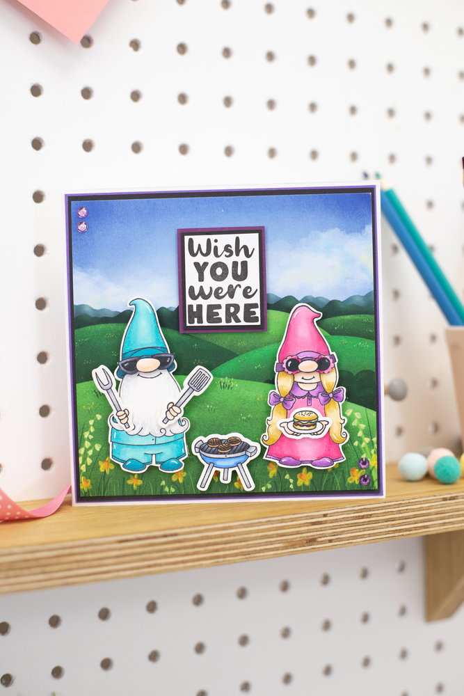 Crafter's Companion Garden Gnomes 12x12 Inch Paper Pad (NG-GGN-PAD12) Crafter's Companion Garden Gnomes 12x12 Inch Paper Pad (NG-GGN-PAD12)