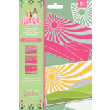 Crafter's Companion Garden Gnomes Embossing Folder & Stencils Summer Scene (NG-GGN-EF5-SUSC)