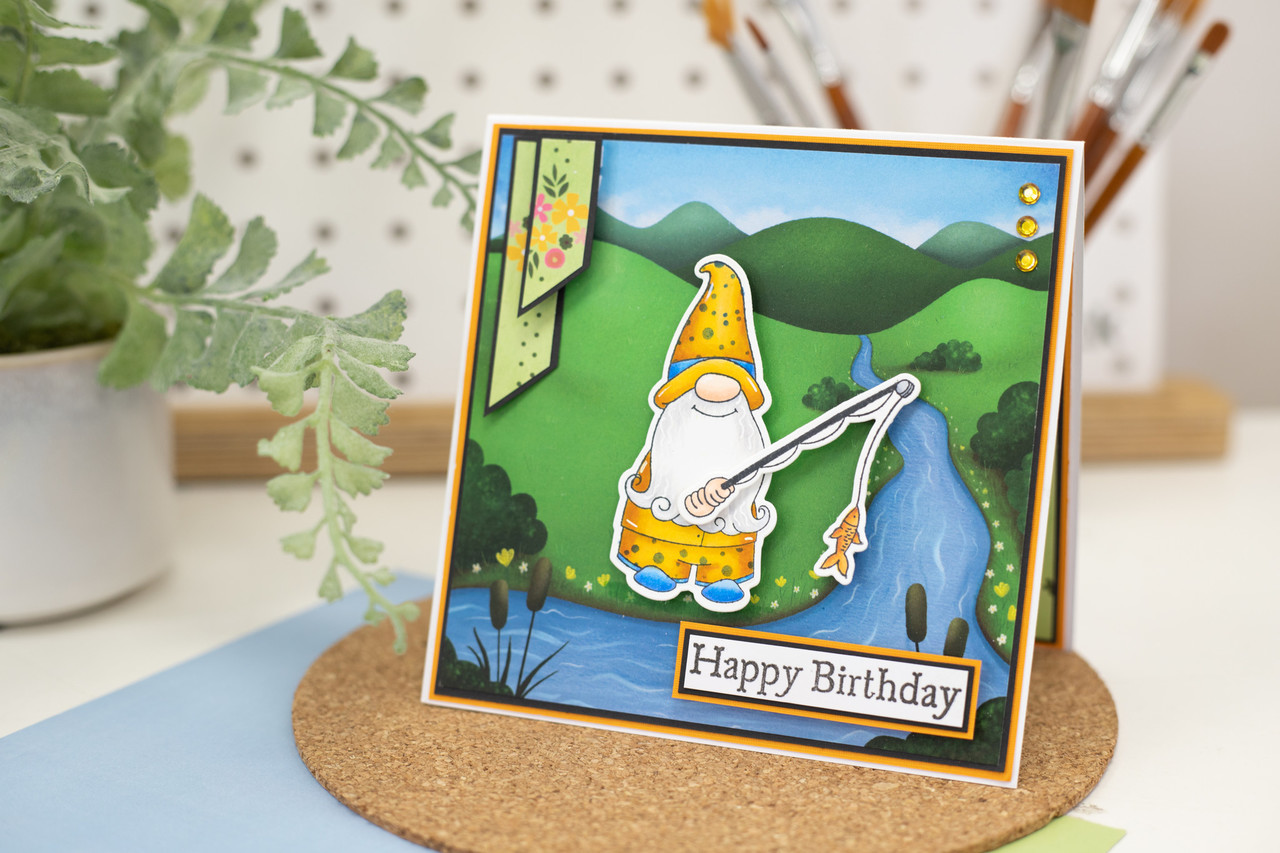 Crafter's Companion Garden Gnomes Clear Stamp There's Gnome One Like You (NG-GGN-CA-ST-TGO)