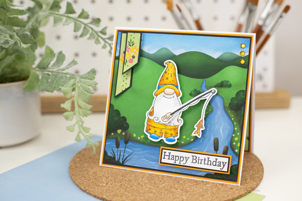 Crafter's Companion Garden Gnomes Clear Stamp There's Gnome One Like You (NG-GGN-CA-ST-TGO)