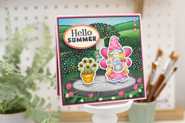 Crafter's Companion Garden Gnomes Clear Stamp There's Gnome One Like You (NG-GGN-CA-ST-TGO)