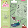 Crafter's Companion Garden Gnomes Accessories Stamp & Die (NG-GGN-STD-GGNA) Crafter's Companion Garden Gnomes Accessories Stamp & Die (NG-GGN-STD-GGNA)