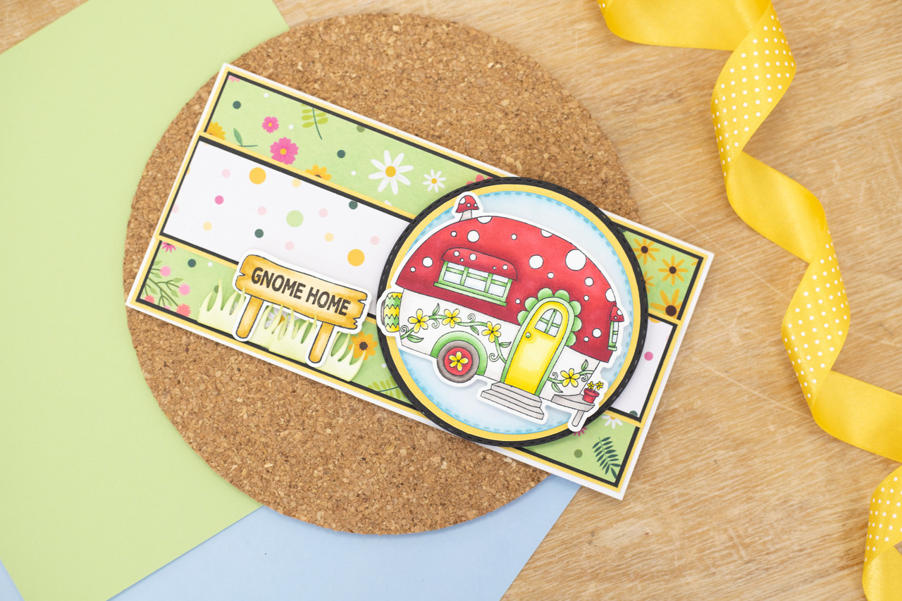 Crafter's Companion Garden Gnomes Accessories Stamp & Die (NG-GGN-STD-GGNA)