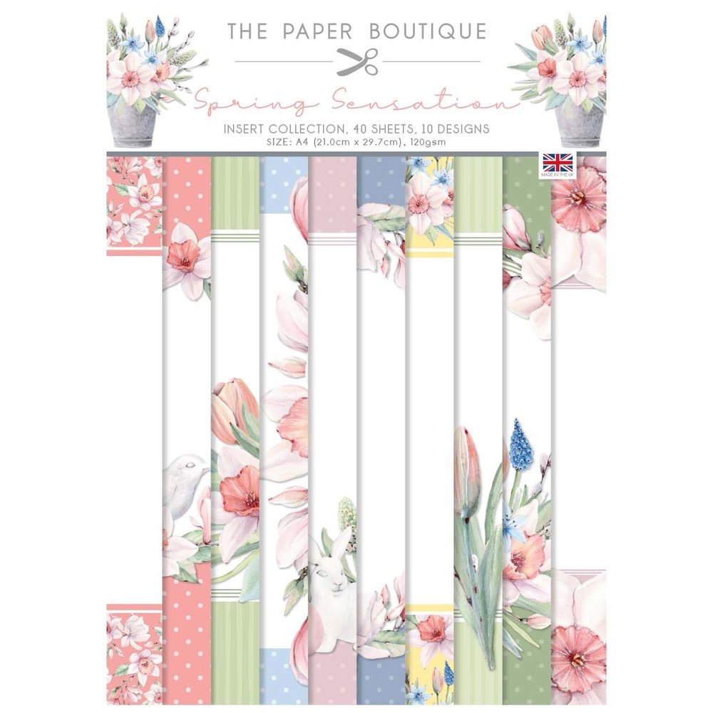 The Paper Boutique Spring Sensation A4 Insert Collection (PB1781)