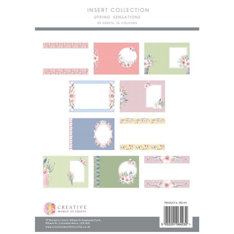 The Paper Boutique Spring Sensation A4 Insert Collection (PB1781)