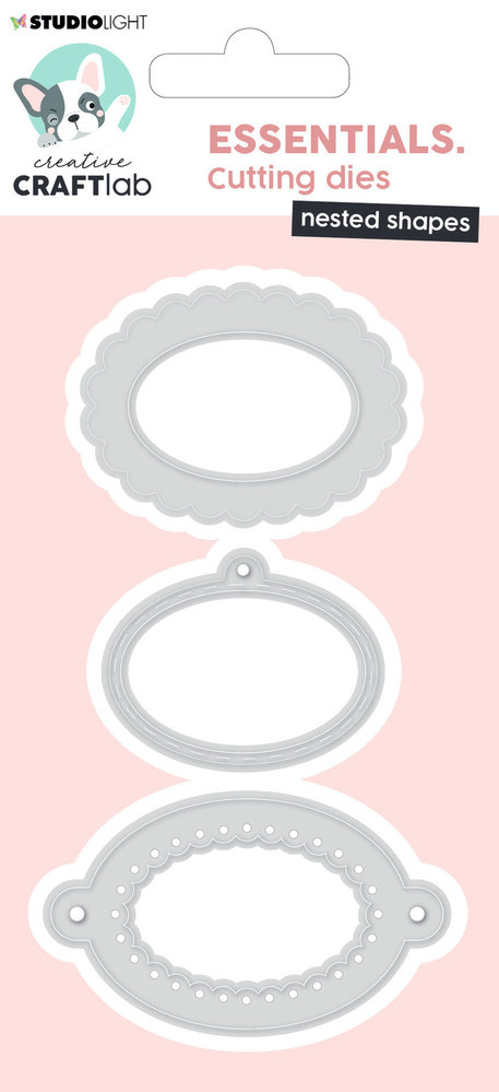 Creative Craftlab Essentials Dies Nested Shapes Oval (CCL-ES-CD158) Creative Craftlab Essentials Dies Nested Shapes Oval (CCL-ES-CD158)