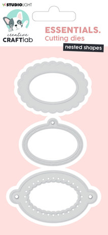 Creative Craftlab Essentials Dies Nested Shapes Oval (CCL-ES-CD158) Creative Craftlab Essentials Dies Nested Shapes Oval (CCL-ES-CD158)