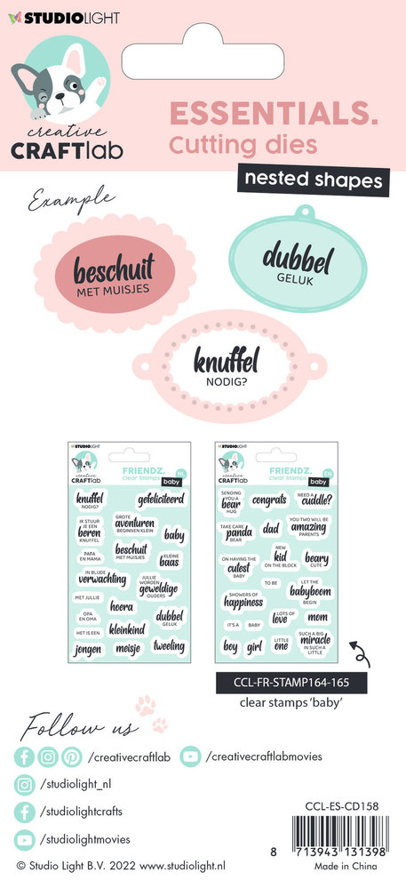 Creative Craftlab Essentials Dies Nested Shapes Oval (CCL-ES-CD158) Creative Craftlab Essentials Dies Nested Shapes Oval (CCL-ES-CD158)