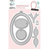 Creative Craftlab Essentials Dies Oval Shaker (CCL-ES-CD160)