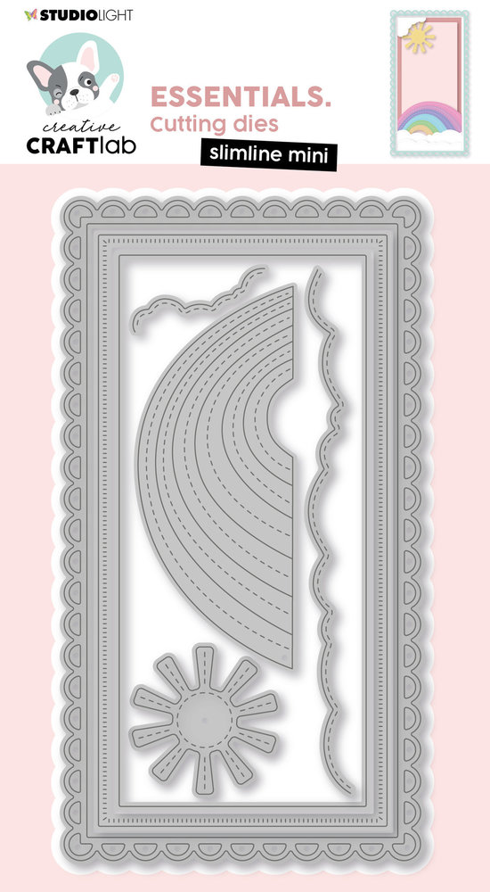 Creative Craftlab Essentials Dies Mini Slimline Rainbow (CCL-ES-CD233) Creative Craftlab Essentials Dies Mini Slimline Rainbow (CCL-ES-CD233)