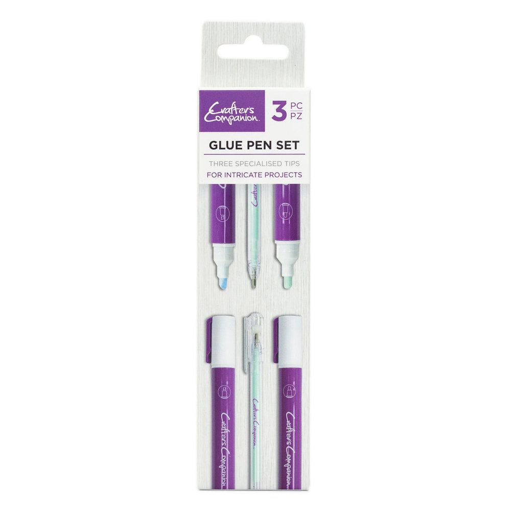 Crafter's Companion Glue Pen Set (3pcs) (CC-TOOL-GLUEPEN) Crafter's Companion Glue Pen Set (3pcs) (CC-TOOL-GLUEPEN)