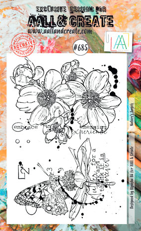 AALL and Create Clear Stamp Set A6 Nature's Angels (AALL-TP-685) AALL and Create Clear Stamp Set A6 Nature's Angels (AALL-TP-685)