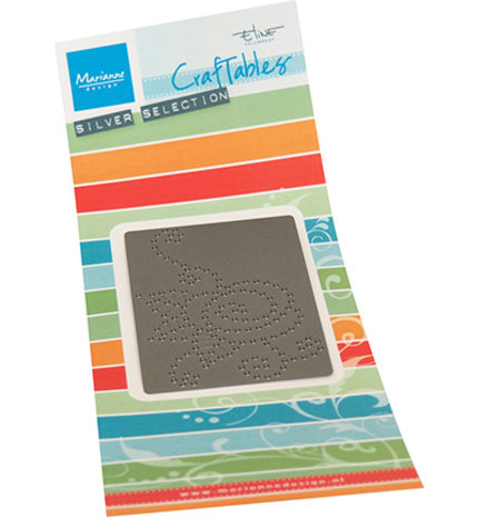 Marianne Design Craftable Stitching Corner Rose (CR1591)