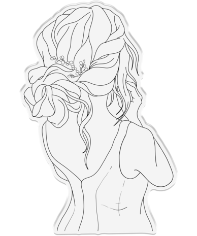 Crafter's Companion Natural Beauty Clear Stamp Effortless Chic (CC-STP-EFCH)