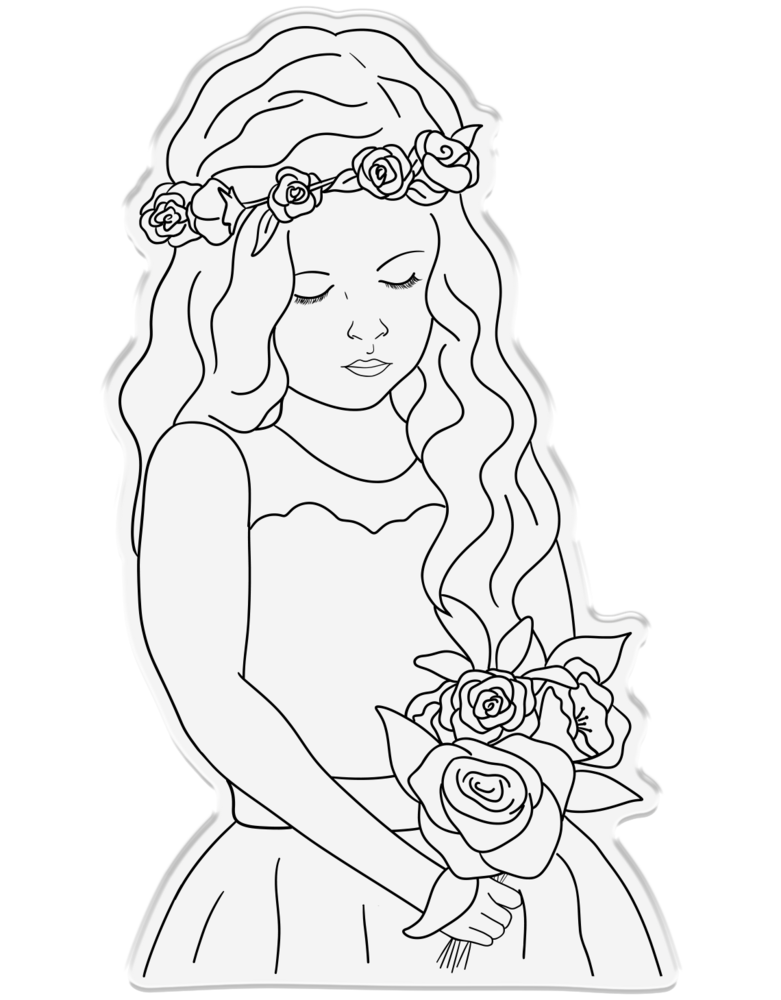 Crafter's Companion Natural Beauty Clear Stamp Little Darling (CC-STP-LIDA)