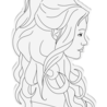 Crafter's Companion Natural Beauty Clear Stamp Luscious Locks (CC-STP-LUSL) Crafter's Companion Natural Beauty Clear Stamp Luscious Locks (CC-STP-LUSL)