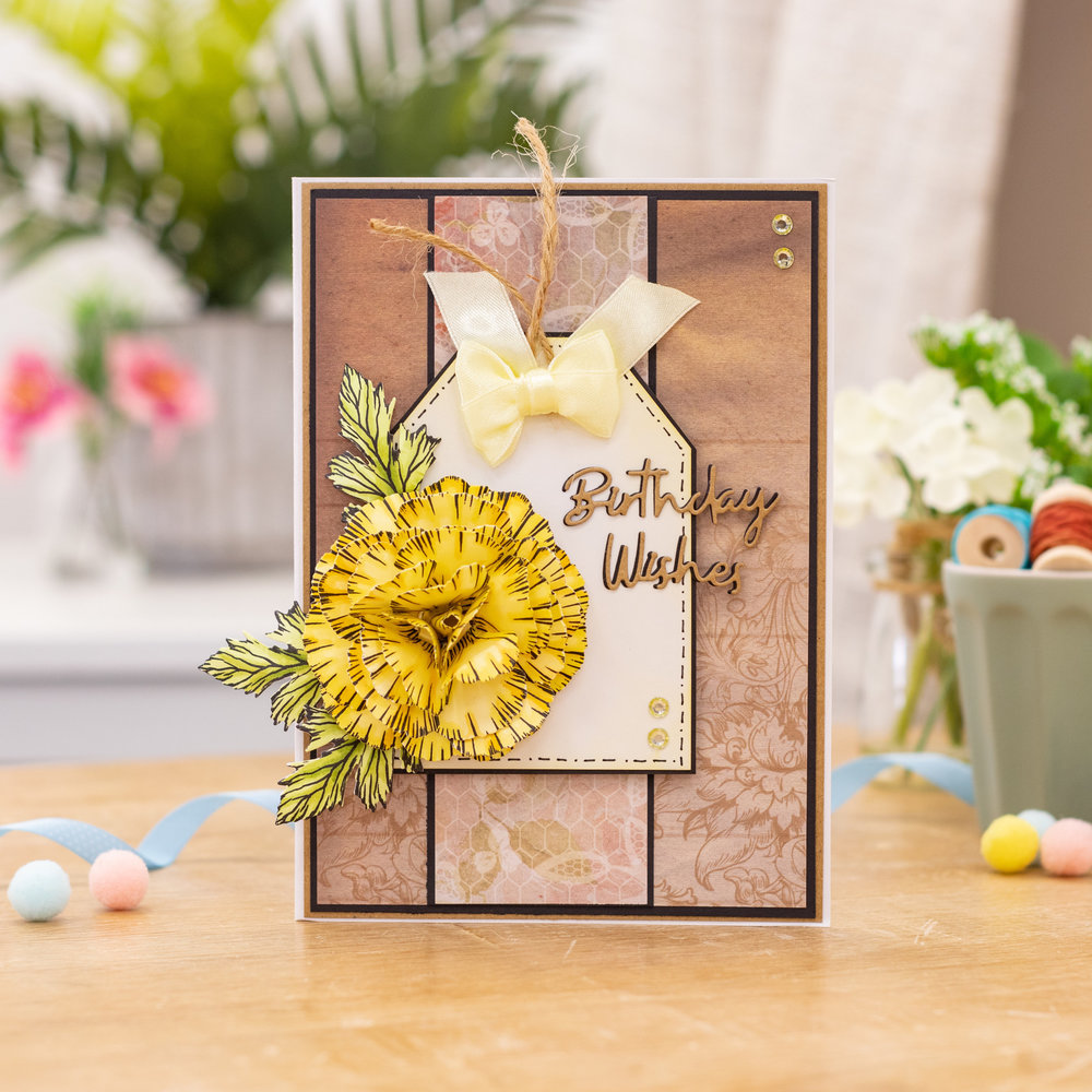 Gemini Flower Timeless Carnations Stamp & Die (GEM-STD-TICA)