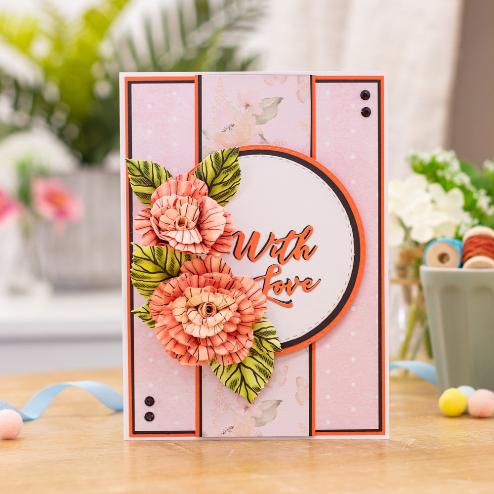 Gemini Flower Radiant Rose Stamp & Die (GEM-STD-RADR)