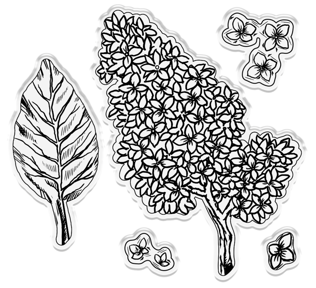 Gemini Flower Lovely Lilac Stamp & Die (GEM-STD-LOLI)