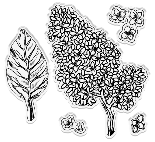 Gemini Flower Lovely Lilac Stamp & Die (GEM-STD-LOLI)