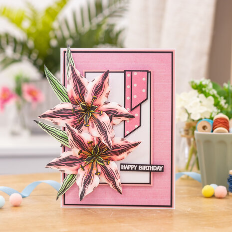 Gemini Flower Delicate Lily Stamp & Die (GEM-STD-DLIL)