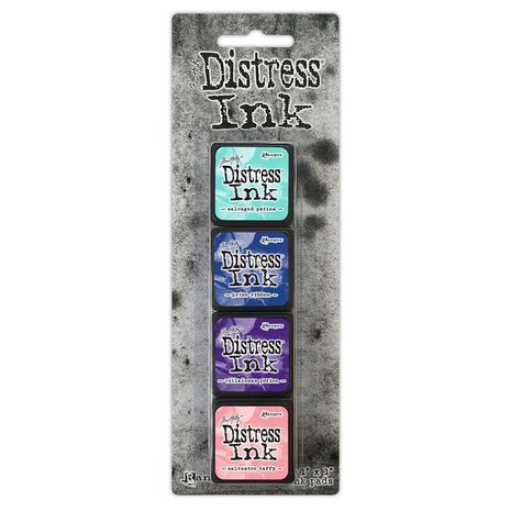 Ranger Mini Distress Ink Pad Kit #17 (TDPK79125) Ranger Mini Distress Ink Pad Kit #17 (TDPK79125)