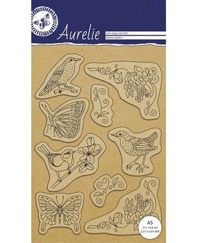 Aurelie Botanical Garden 1 Clear Stamps (AUCS1001)