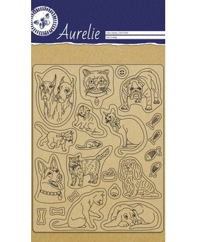 Aurelie Cats & Dogs Clear Stamps (AUCS1005)