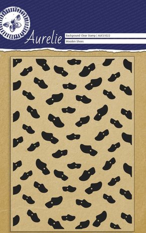 Aurelie Wooden Shoes Background Clear Stamp (AUCS1022) Aurelie Wooden Shoes Background Clear Stamp (AUCS1022)