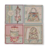 Stamperia Frame Decorations 12x12 Inch Handmade Paper (DFMC44)