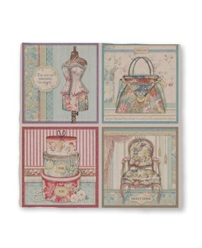Stamperia Frame Decorations 12x12 Inch Handmade Paper (DFMC44)