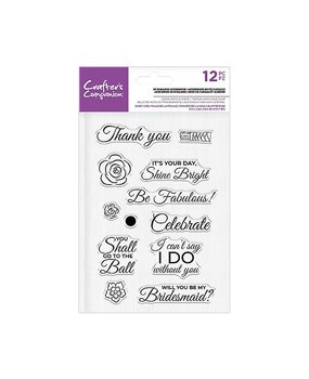 Crafter's Companion Clear Stamps Be Fabulous Accessories (CC-ST-CA-BEFA) Crafter's Companion Clear Stamps Be Fabulous Accessories (CC-ST-CA-BEFA)