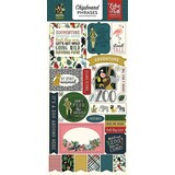 Echo Park Animal Safari 6x13 Inch Chipboard Phrases (ZOO167022)