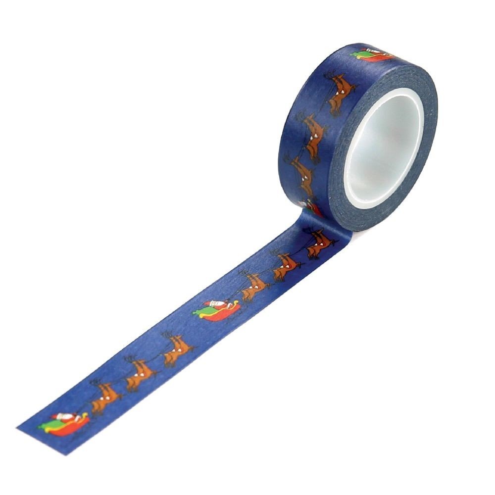 Carta Bella Merry Christmas Dash Away Washi Tape (CBMC107037) Carta Bella Merry Christmas Dash Away Washi Tape (CBMC107037)