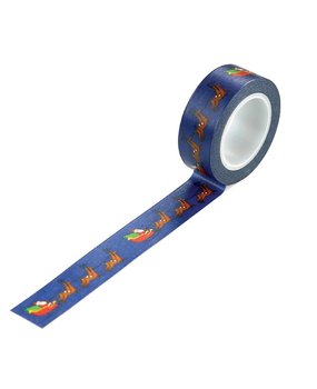 Carta Bella Merry Christmas Dash Away Washi Tape (CBMC107037) Carta Bella Merry Christmas Dash Away Washi Tape (CBMC107037)