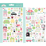 Doodlebug Design Inc. My Happy Place Mini Icons Stickers (7361)