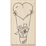 Heyda Tot in de Hemel Wood Mounted Rubber Stamp (211801009)