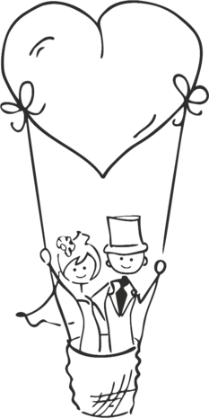 Heyda Tot in de Hemel Wood Mounted Rubber Stamp (211801009)