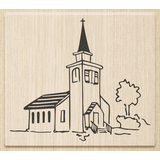 Heyda Kapel Wood Mounted Rubber Stamp (211801013)