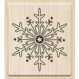 Heyda IJskristal Groot Wood Mounted Rubber Stamp (211801405)