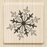 Heyda IJskristal Mini Wood Mounted Rubber Stamp (211801406)