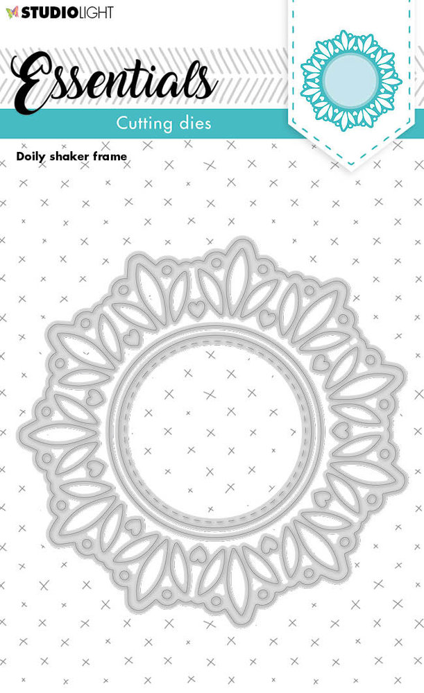 Studio Light Essentials Snijmal Doily Shaker Frame (SL-ES-CD219) Studio Light Essentials Snijmal Doily Shaker Frame (SL-ES-CD219)