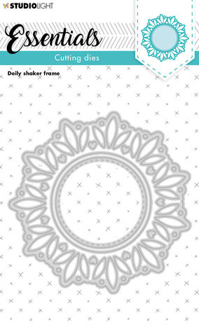 Studio Light Essentials Snijmal Doily Shaker Frame (SL-ES-CD219) Studio Light Essentials Snijmal Doily Shaker Frame (SL-ES-CD219)