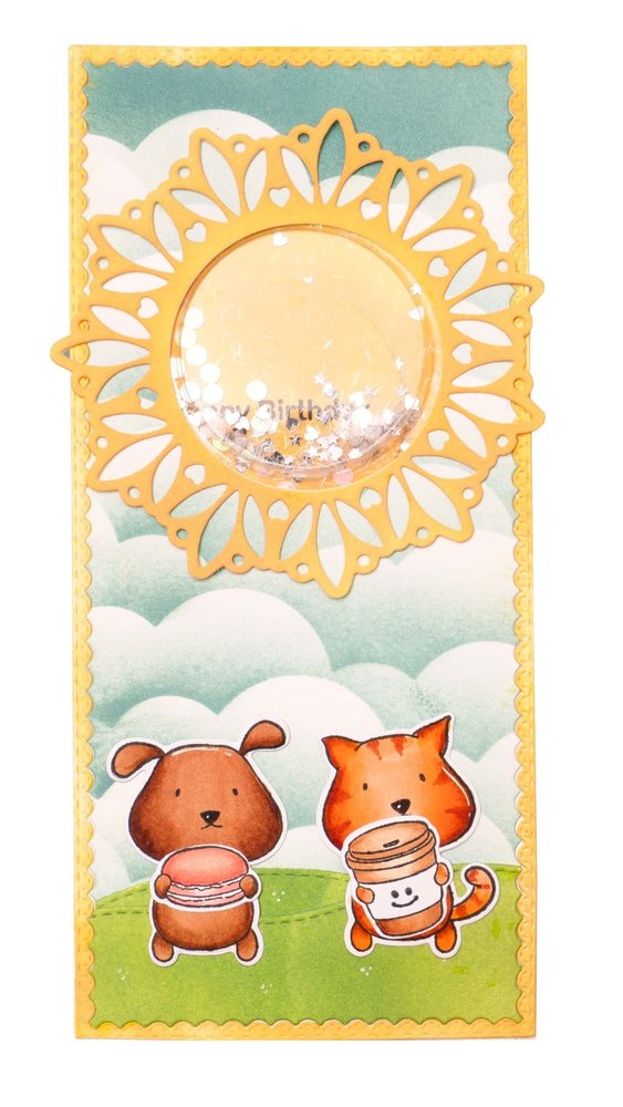 Studio Light Essentials Snijmal Doily Shaker Frame (SL-ES-CD219) Studio Light Essentials Snijmal Doily Shaker Frame (SL-ES-CD219)